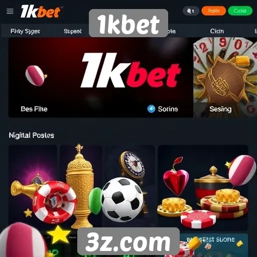 Promoções e bônus disponíveis no site 1kbet